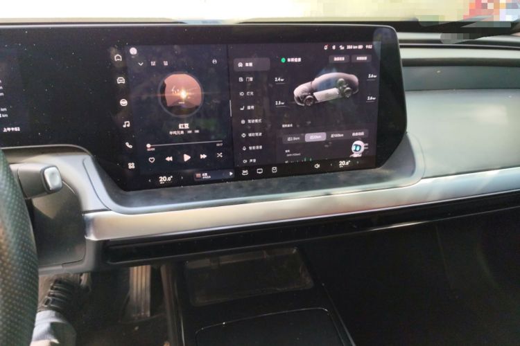 Used XPeng P7 2020 562E Performance Edition Audio And AC Panel