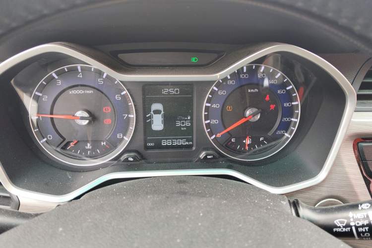 Used Geely Auto Vision X3 2017 1.5L Manual Luxury Model Instrument Cluster