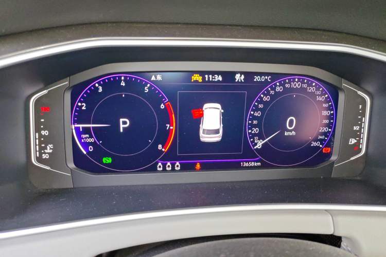 Used Volkswagen Tayron 2023 330TSI Two-Wheel-Drive R-Line High-Energy Version Instrument Cluster