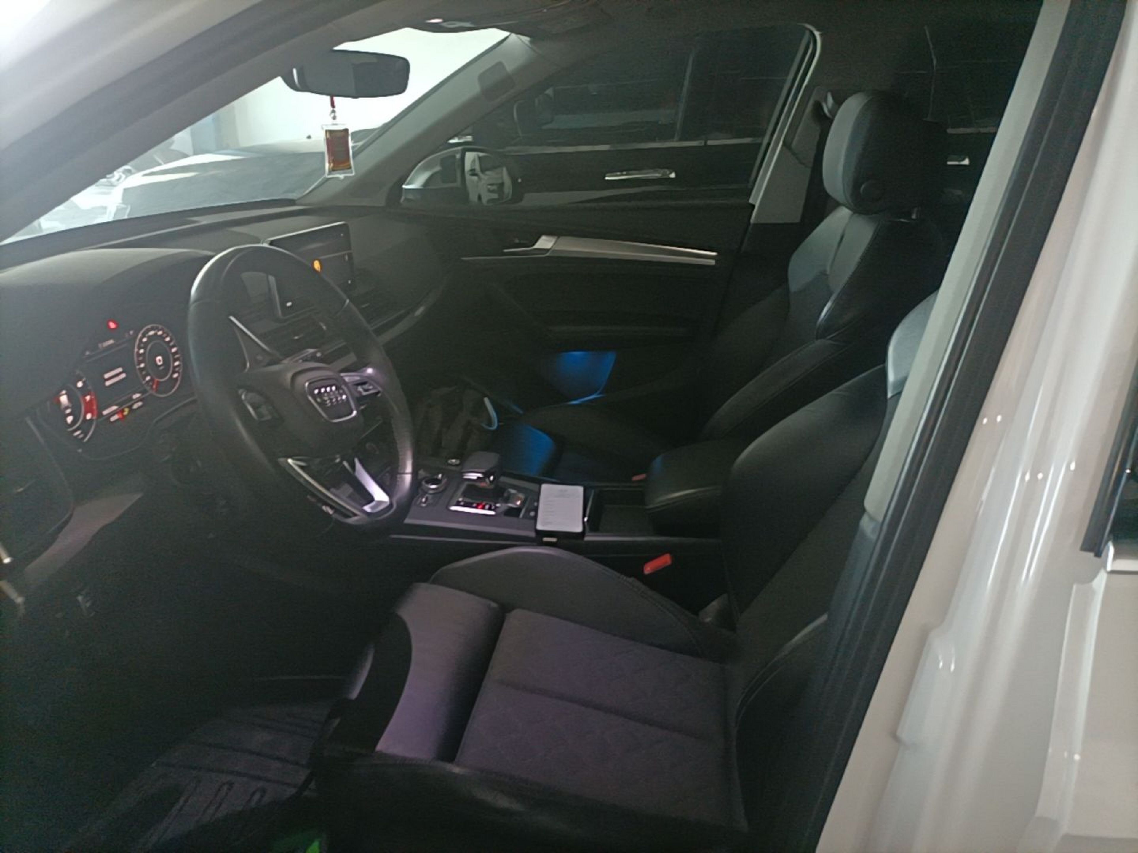 A primeira fila do carro