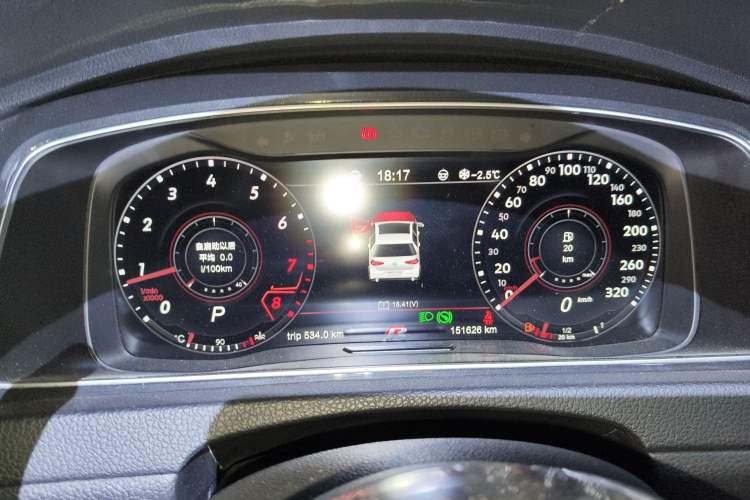Used Volkswagen Golf 2015 1.4TSI Automatic R-Line Instrument Cluster