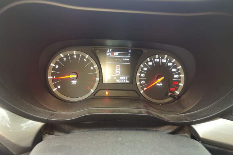 Used GAC Trumpchi GA6 2016 235T DCT Elite Edition Odometer Close Up