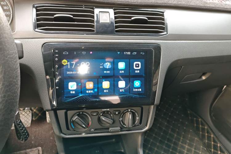 Used Volkswagen Santana 2021 1.5L Automatic Fashion Edition Audio And AC Panel