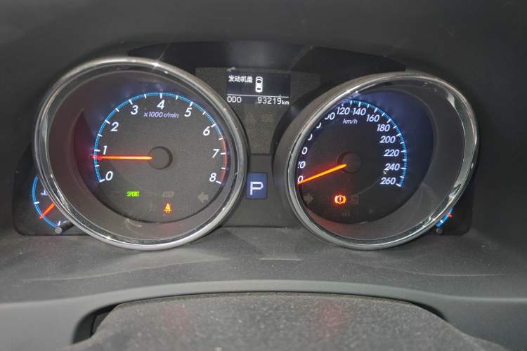 Used Toyota Reiz 2010 2.5S Fengdu Jinghua Edition Instrument Cluster