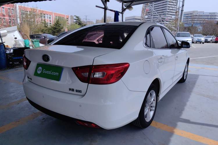 Used Bestune B30 2016 1.6L Automatic Luxury Model Rear Right 45 Deg