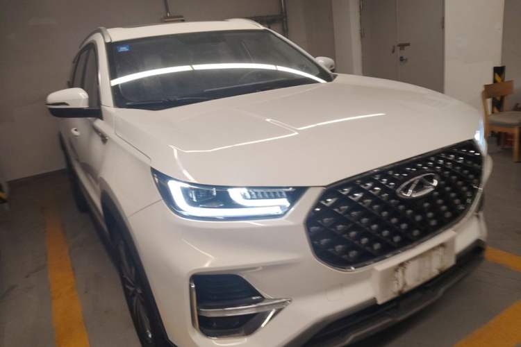 Used Chery Tiggo 8 PLUS 2021 290TGDI DCT Haoting Edition+ Front Right 45 Deg