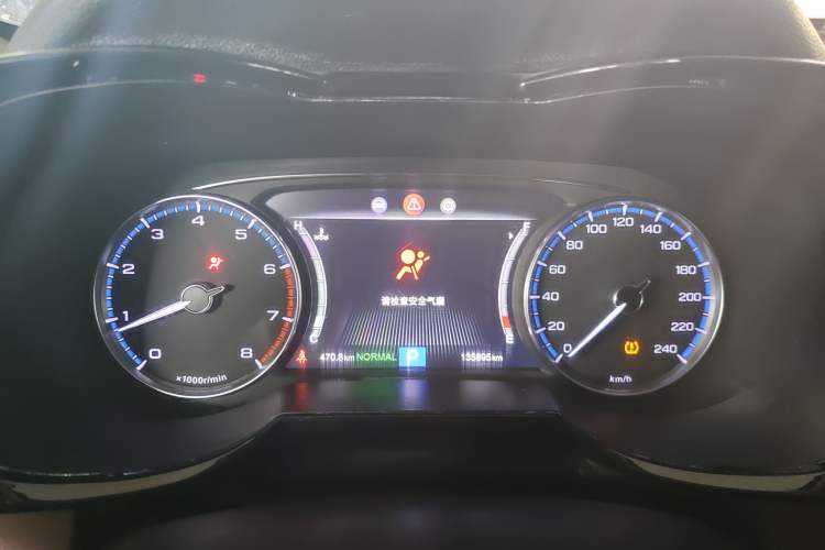 Used GAC Trumpchi GS8 2017 320T Two-Wheel Drive Luxury Smart Connectivity Version (7 Seats) Instrument Cluster