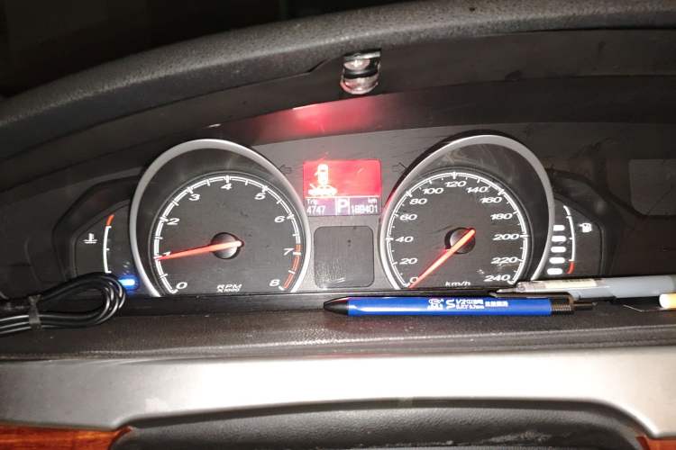 Used MG 6 2012 Hatchback 1.8L Automatic Drive Value Edition Instrument Cluster