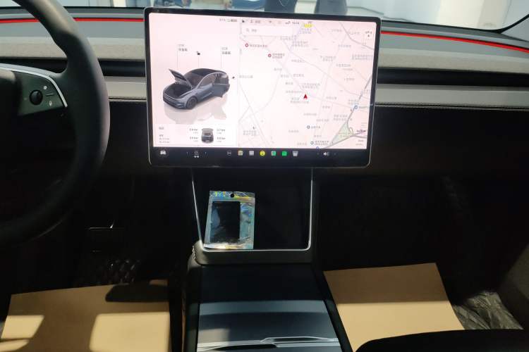 Used Tesla Model Y 2025 Rear-Wheel-Drive Version Audio And AC Panel