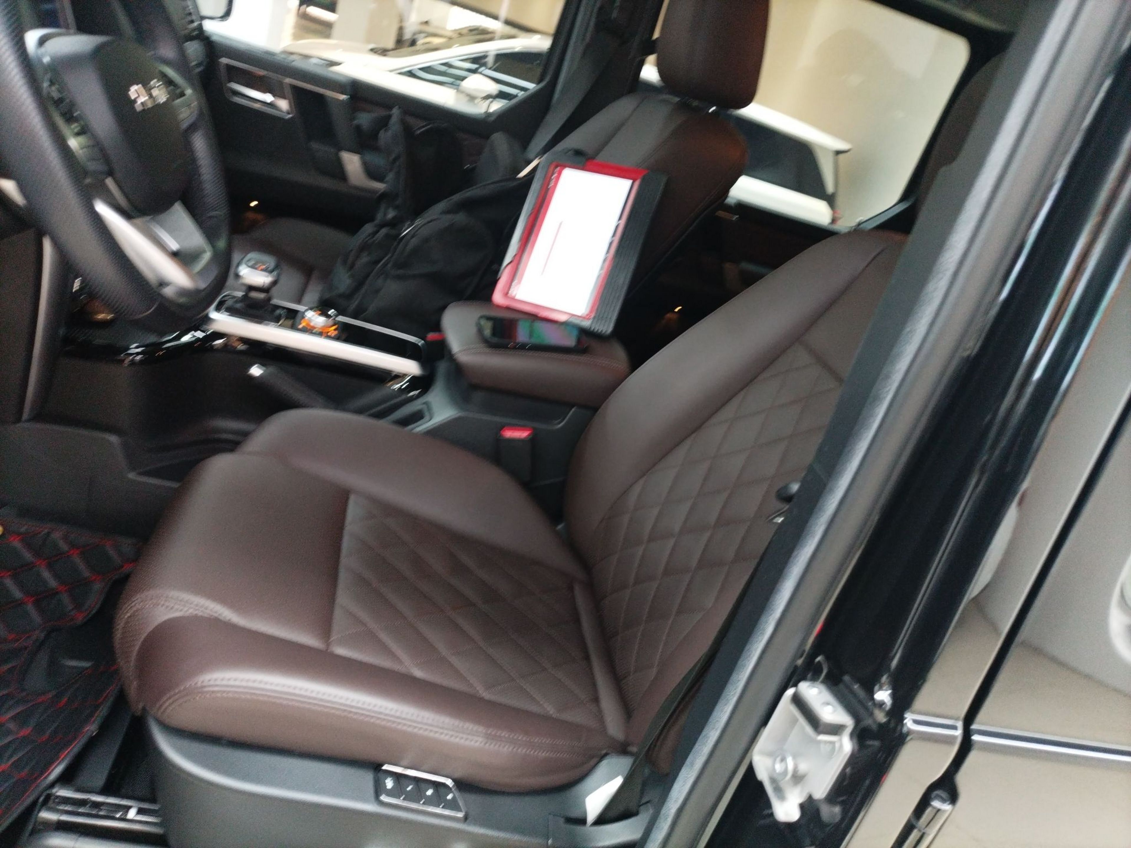 Avant de la voiture