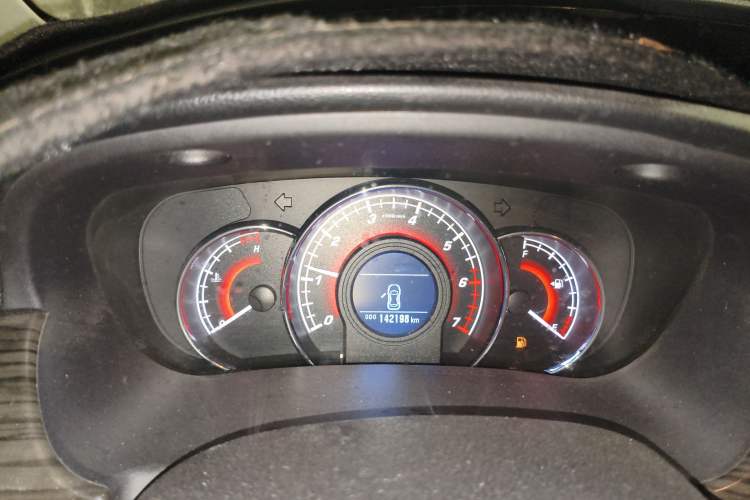 Used Great Wall C50 2014 Upgraded Model 1.5T Manual Fashion Edition Odometer Close Up