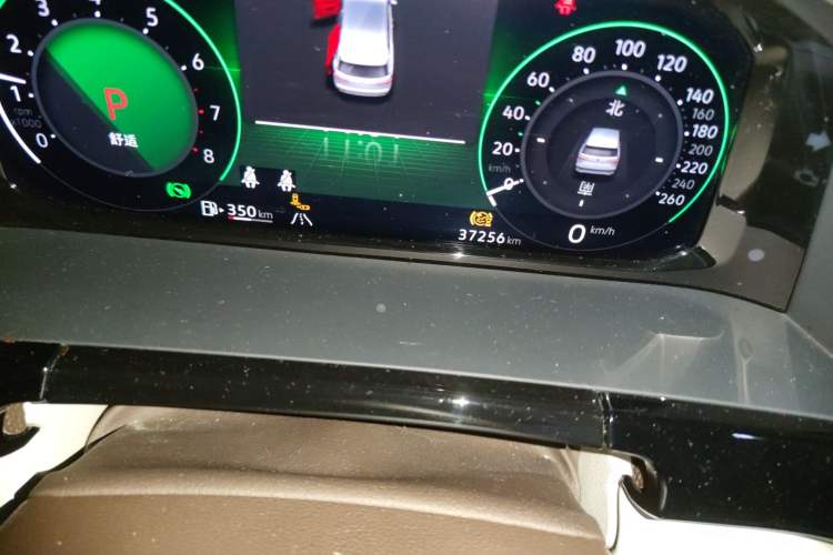 Used Volkswagen Viloran 2024 380TSI Flagship Edition Odometer Close Up