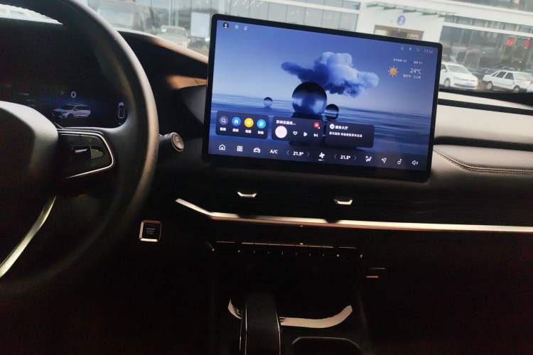 Used Geely Auto Haoyue L 2023 2.0T DCT Flagship Version Audio And AC Panel