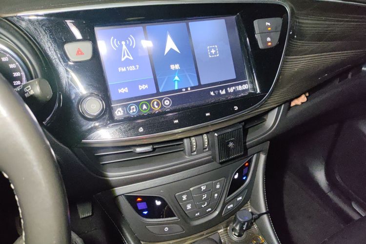 Used Buick Envision 2020 20T Two-Wheel Drive Elite Version Audio And AC Panel