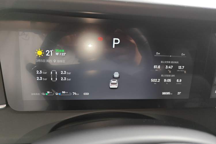 Used Li Auto ONE 2021 Extended-Range 6-Seater Version
