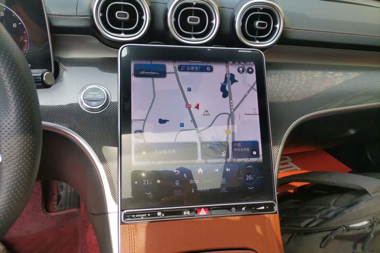 Used Mercedes-Benz C-Class 2023 Restyled C 260 L Sport Edition Audio And AC Panel