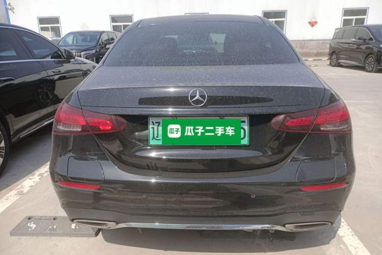 Used Mercedes-Benz E-Class New Energy 2022 Restyled E 350 e L Plug-in Hybrid Sports Sedan Rear