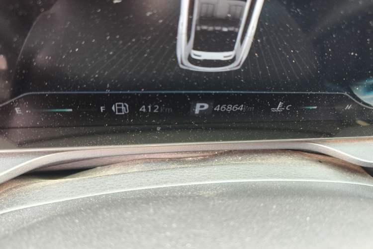 Used Roewe RX5 2021 PLUS 330TGI Automatic National Style Smart Enjoyment Edition Odometer Close Up