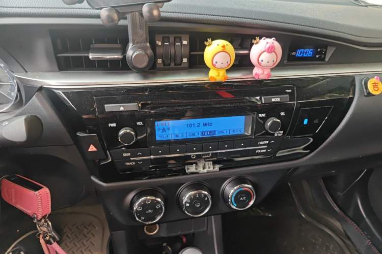 Used Toyota Levin 2014 1.6G CVT Elite Edition Audio And AC Panel