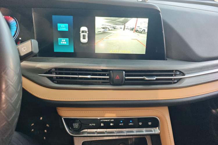 Used CHANGAN CS55PLUS 2022 Blue Whale Edition 1.5T DCT Luxury Model Audio And AC Panel