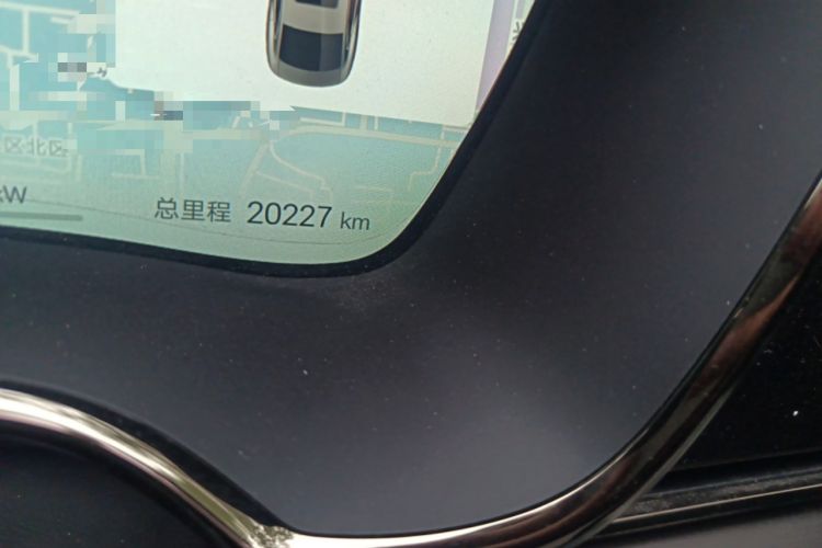 Used BYD Han 2025 DM-i 125KM Elite Model Odometer Close Up