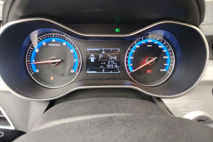 Used Geely Auto Vision 2019 Upgraded Model 1.5L CVT Prestige Version China VI Standard Odometer Close Up