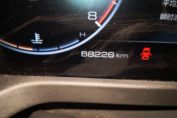 Used Tank 300 2022 2.0T Border Limited Edition Odometer Close Up