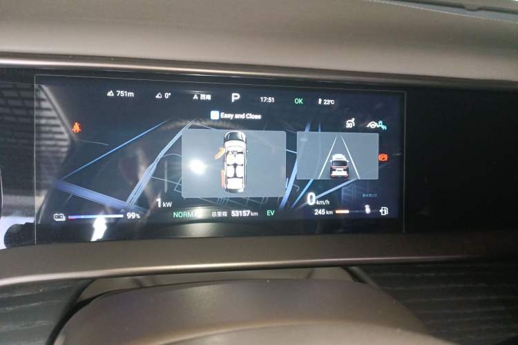 Used Denza D9 2022 DM-i 970 Four-Wheel Drive Prestige Model Instrument Cluster