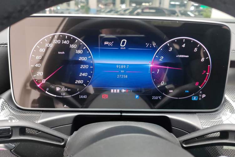 Used Mercedes-Benz C-Class 2024 Restyled C 260 L Sport Edition Instrument Cluster