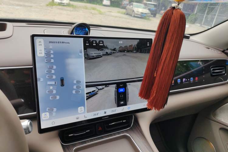 Used Hima AITO M7 2026 Model Range-Extending Pro+ All-Wheel Drive 5-Seater Version Audio And AC Panel