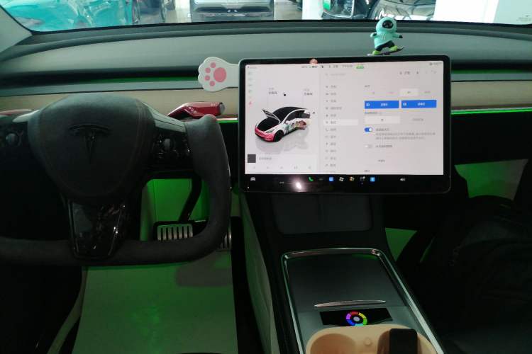 Used Tesla Model Y 2021 Performance High-Performance All-Wheel-Drive Version Gear Lever