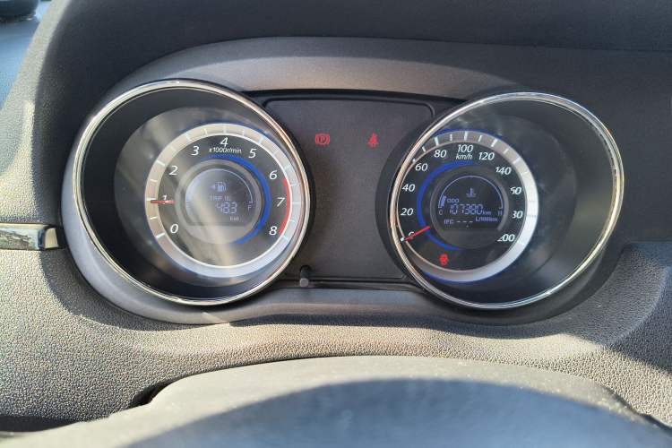 Used Great Wall C30 2013 1.5L Manual Luxury Model Odometer Close Up