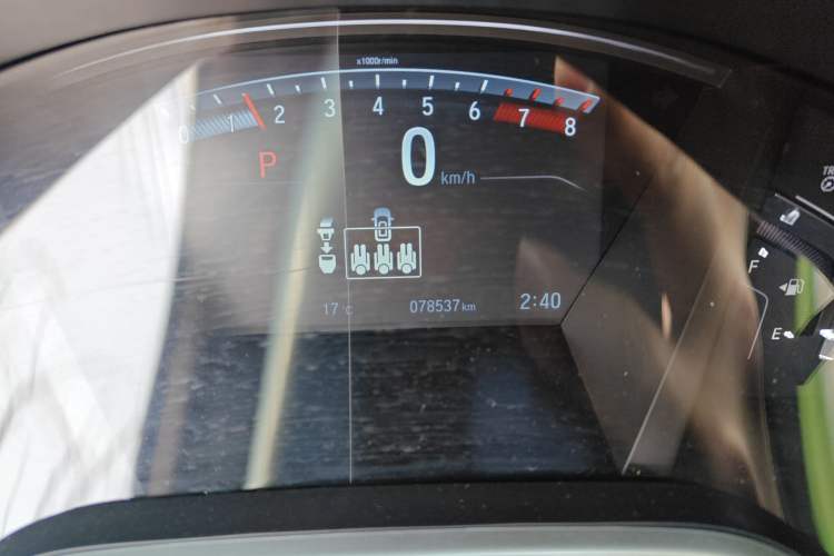 Used Honda Breeze 2021 240TURBO CVT Two-Wheel Drive Smart Enjoyment Version Odometer Close Up