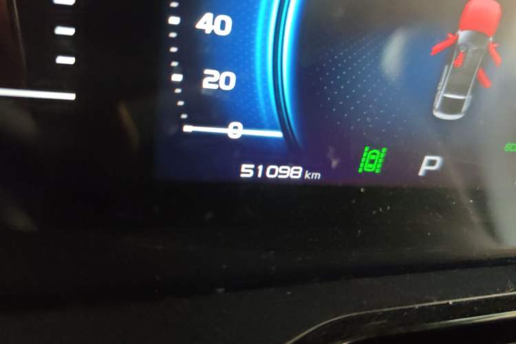 Used Geely Auto Monjaro 2019 300T YAOXINGZHE Odometer Close Up