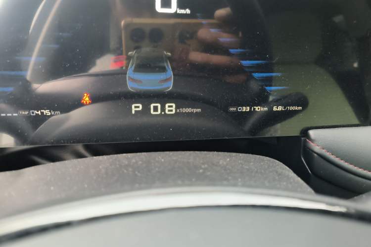 Used Roewe i5 2023 1.5L CVT Luxury Edition Odometer Close Up