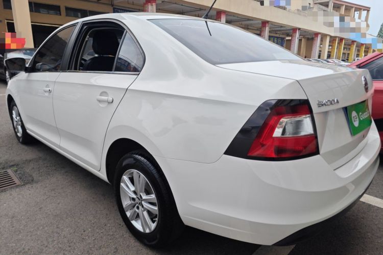 Used Skoda Rapid 2018 1.6L Manual Standard Edition Rear Left 45 Deg