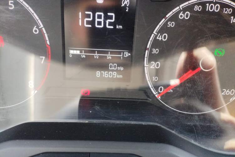 Used Jetta VS5 2019 280TSI Automatic Enjoyment Model Odometer Close Up