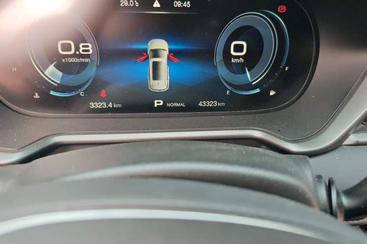 Used GAC Trumpchi GS4 2021 270T Automatic Smart Connectivity Technology Edition Odometer Close Up