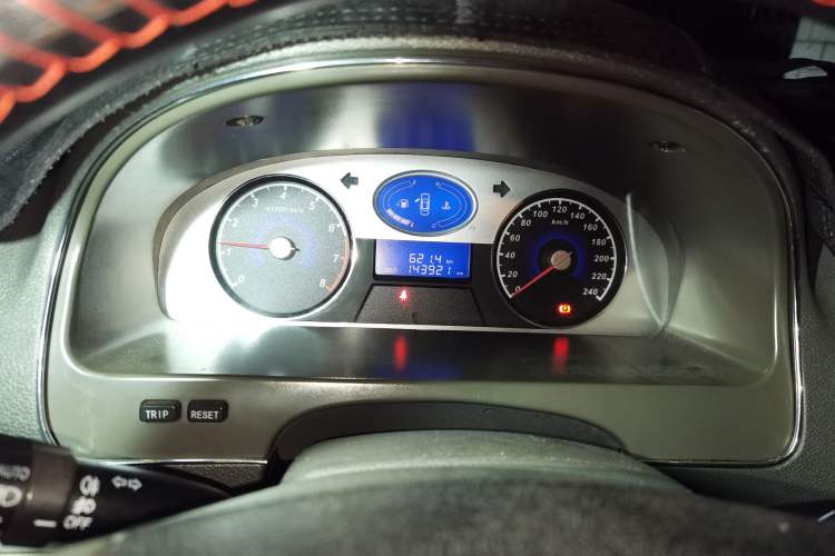 Used Geely Auto Classic Emgrand 2012 Hatchback 1.5L Manual Chao Yue Huimin Model Odometer Close Up