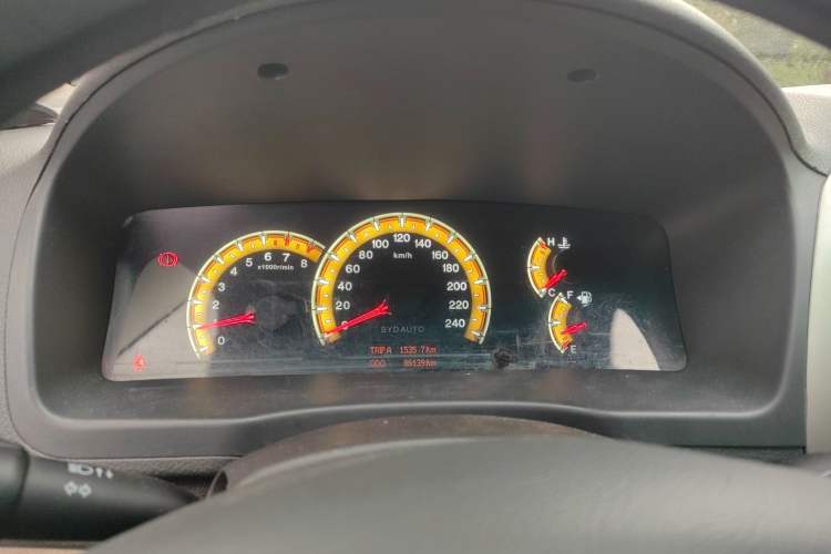 Used BYD F3 2015 Energy-Saving Edition 1.5L Manual Luxury Model