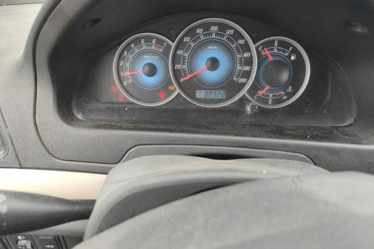 Used FAW Weizhi V5 2014 1.5L Manual Standard Edition Odometer Close Up