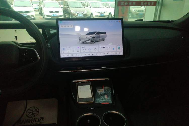 Used Deepal SL03 2025 Revised Version Range-Extended Elite Edition Audio And AC Panel