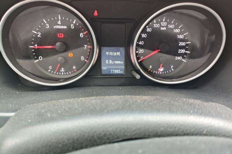 Used Haval M6 2019 1.5T Manual Two-Wheel Drive Elite Version China VI Standard Odometer Close Up