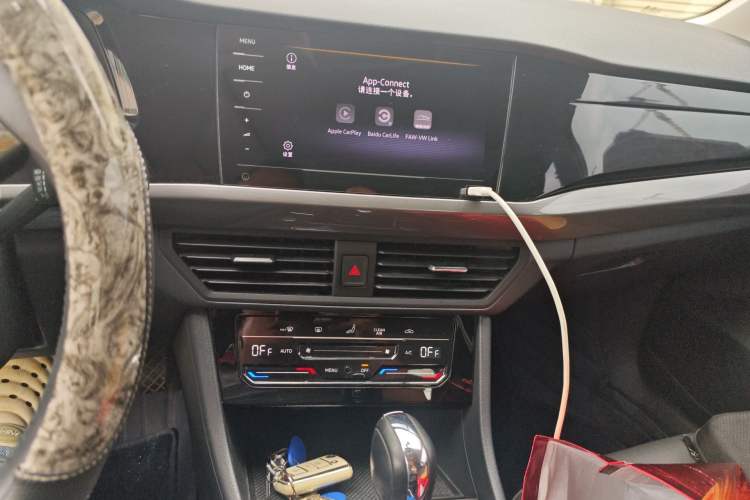 Used Volkswagen Bora 2021 1.5L Automatic Elite Smart Connect Edition Audio And AC Panel