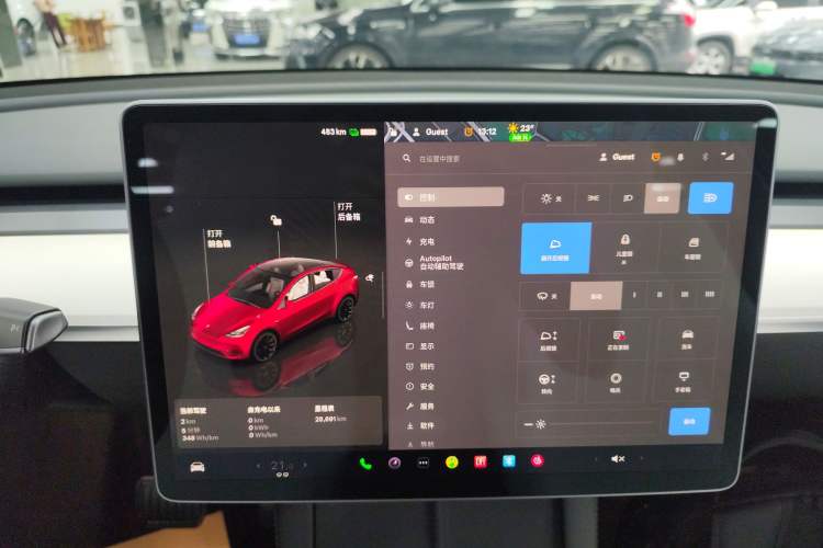 Used Tesla Model Y 2022 Revised Version Long-Range All-Wheel Drive