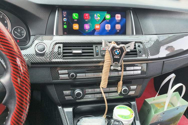 Used BMW 5 Series 2012 523Li Luxury Model Audio And AC Panel