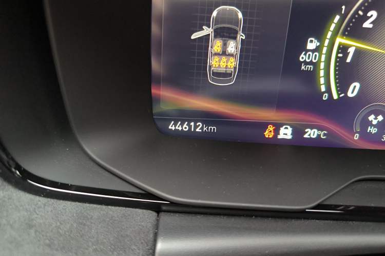 Used Lynk & Co 03 2021 03+ 2.0TD Automatic Wind-Chasing Edition Odometer Close Up