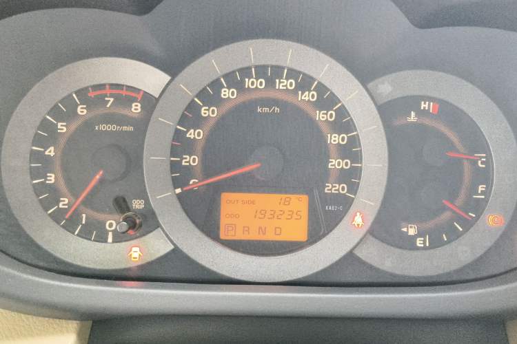 Used Toyota RAV4 2010 2.0L Automatic Deluxe Upgrade Edition Instrument Cluster