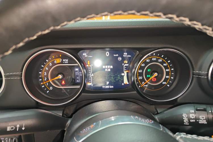 Used Jeep Wrangler 2021 2.0T 80th Anniversary Edition Instrument Cluster