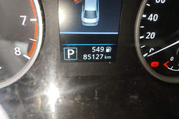 Used Nissan Sylphy 2021 1.6L XL CVT Enjoyment Edition Odometer Close Up